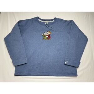 The Disney Catalog Genuine Grumpy Crewneck Sweater Size Large